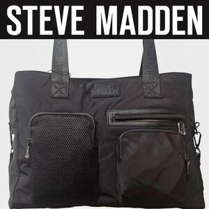 Steve Madden BRandy Weekender Tote Bag- Black